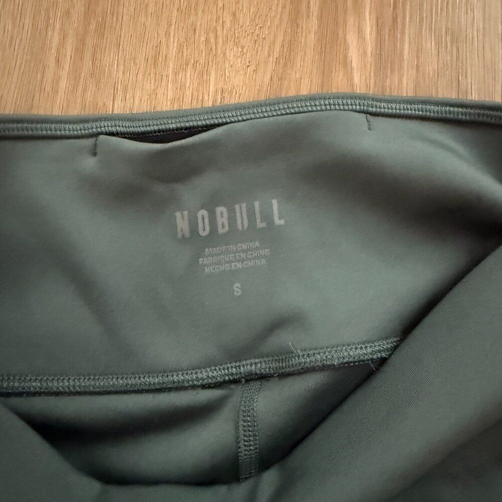 Nobull Women's High-Rise Sleek Biker Short 6” Size Small Balsam Mint - Picture 8 of 8